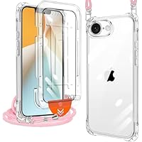 Amazon.co.jp: iPhone 14 Plus ケース クリア ショルダー [1枚ガラス